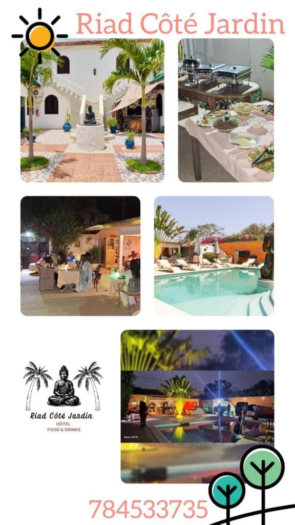 Riad côté jardin Saly Portudal Esterno foto
