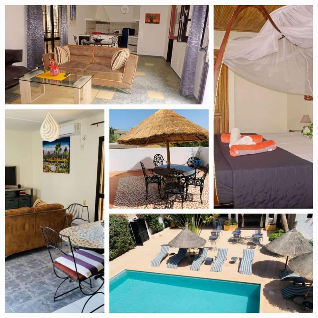 Riad côté jardin Saly Portudal Esterno foto