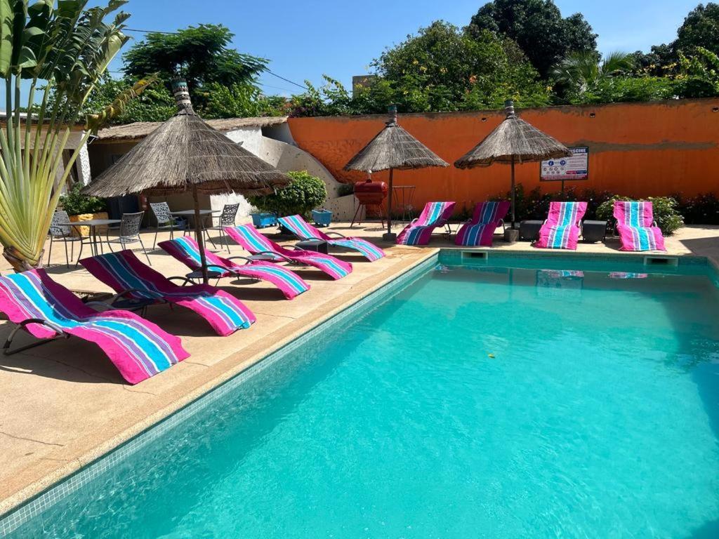 Riad côté jardin Saly Portudal Esterno foto